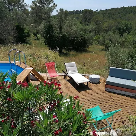Bastide Provençale Les Mûriers d'Engaspaty Seillans Extérieur photo